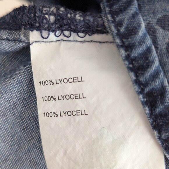 D/C Jeans rose print lyocell tunic - Picture 8 of 8